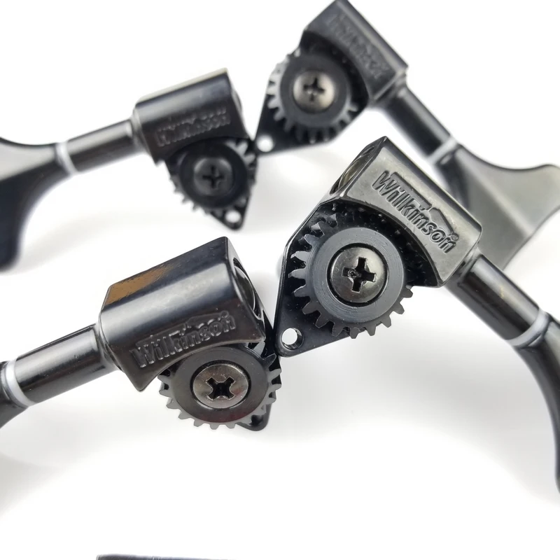neue wilkinson elektrische bass gitarre mechaniken mechaniken gitarre tuning pegs öffnen getriebe wjb 750 schwarz ohne verpackung free global s