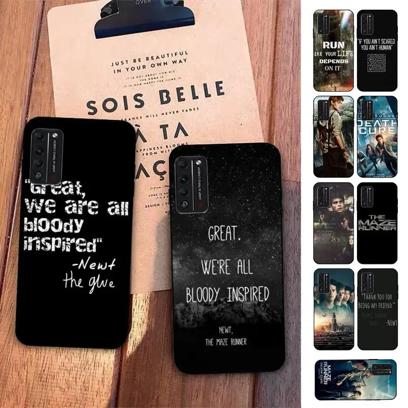 

TOPLBPCS The Maze Runner Phone Case for Huawei Honor 10 i 8X C 5A 20 9 10 30 lite pro Voew 10 20 V30