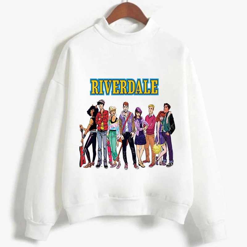 Худи Riverdale South Side Serpents женское с принтом модная Толстовка длинным рукавом и