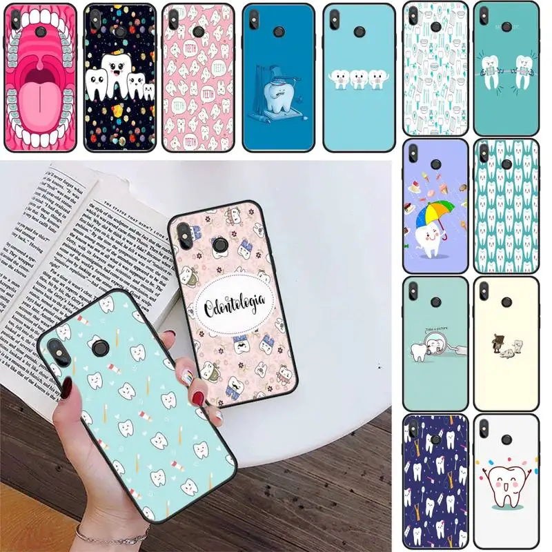 

Nurse Doctor Dentist Stethoscope Tooth Injections PhoneCase For Xiaomi Redmi 4X 5Plus 7A 8 8A Redmi Note 4 5 7 8 9 8T 8Pro 9Pro