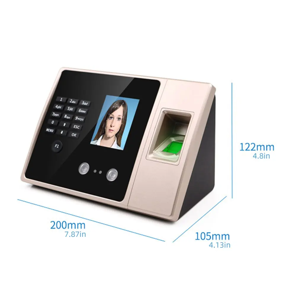 

E3 Biometric Face Facial Fingerprint Recognition Time Attendance System Machine Device Machine Time Attendance System Machine