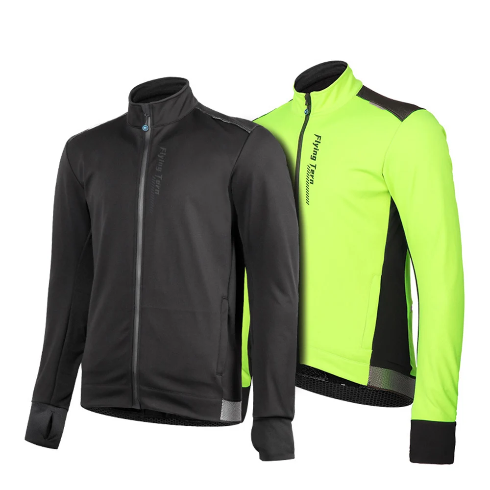 

Зимнее пальто для велоспорта, Флисовая теплая непромокаемая велосипедная куртка с длинным рукавом, мужская и женская одежда для электровел...