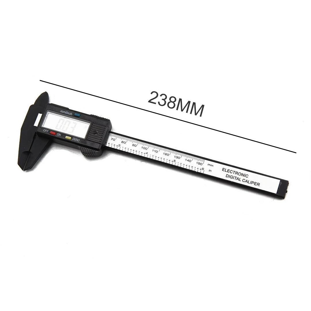 150mm LCD Digital Vernier Caliper Micrometer For Metalworking Woodworking Measurement Ruler | Инструменты