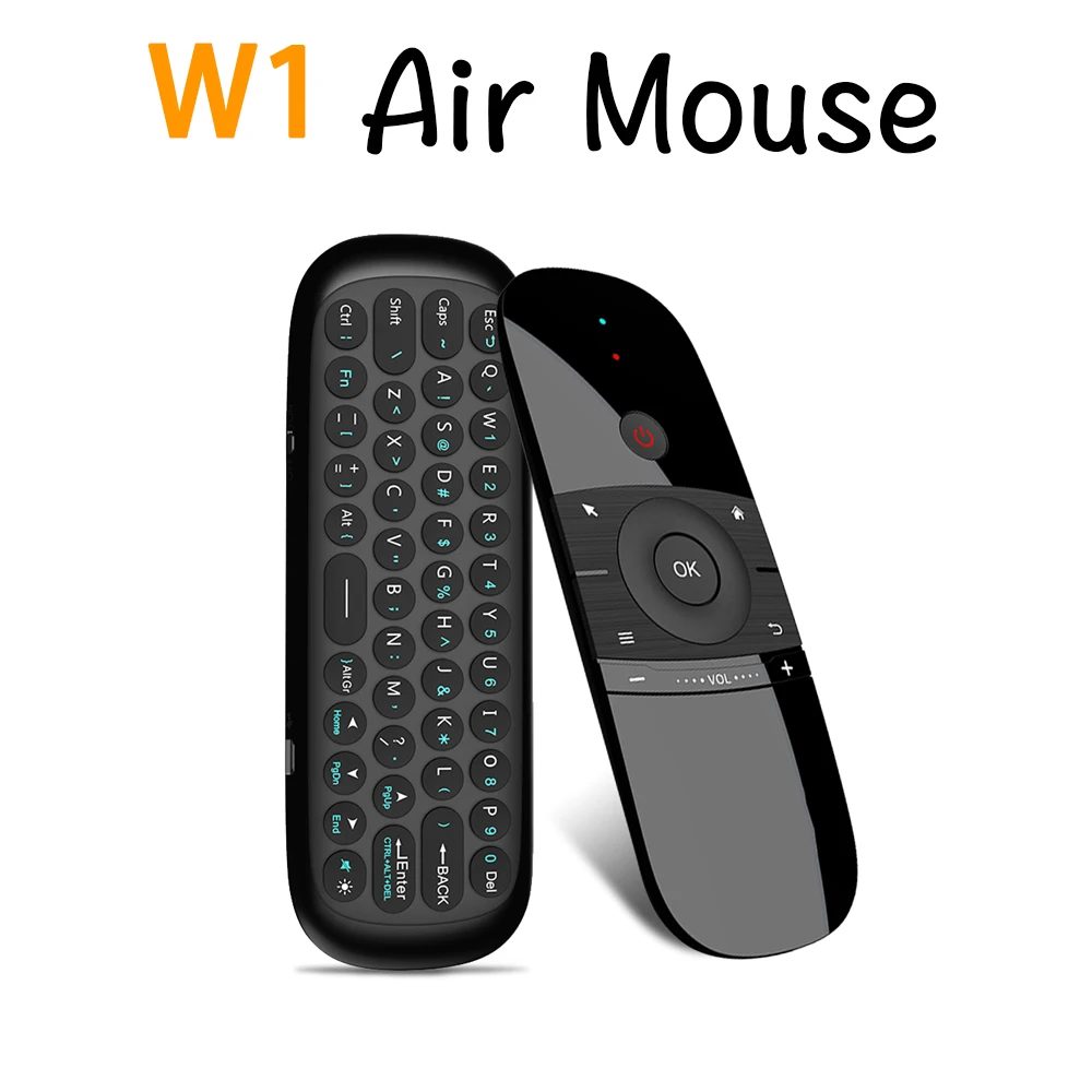 

MRSVI W1 новая Оригинальная беспроводная клавиатура и мышь 2,4G воздушная мышь перезаряжаемый мини-пульт дистанционного управления для Android Tv Box/...