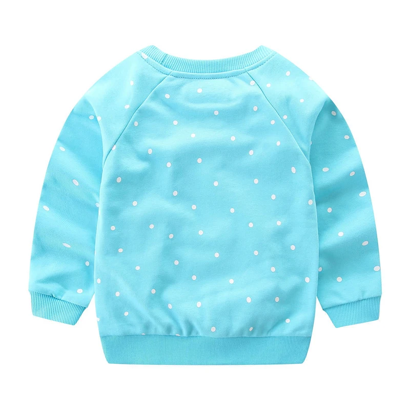 Толстовка с капюшоном и аппликацией животных для девочек на осень 2021 детские