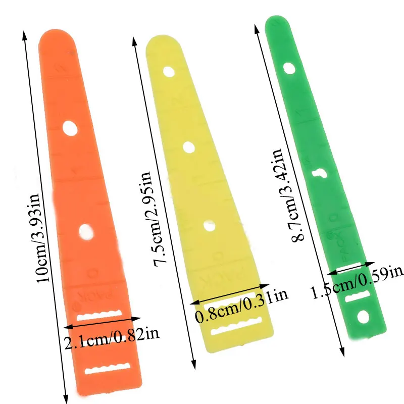 3 размера в ассортименте пластиковые эластичные скобы направляющие инструмент
