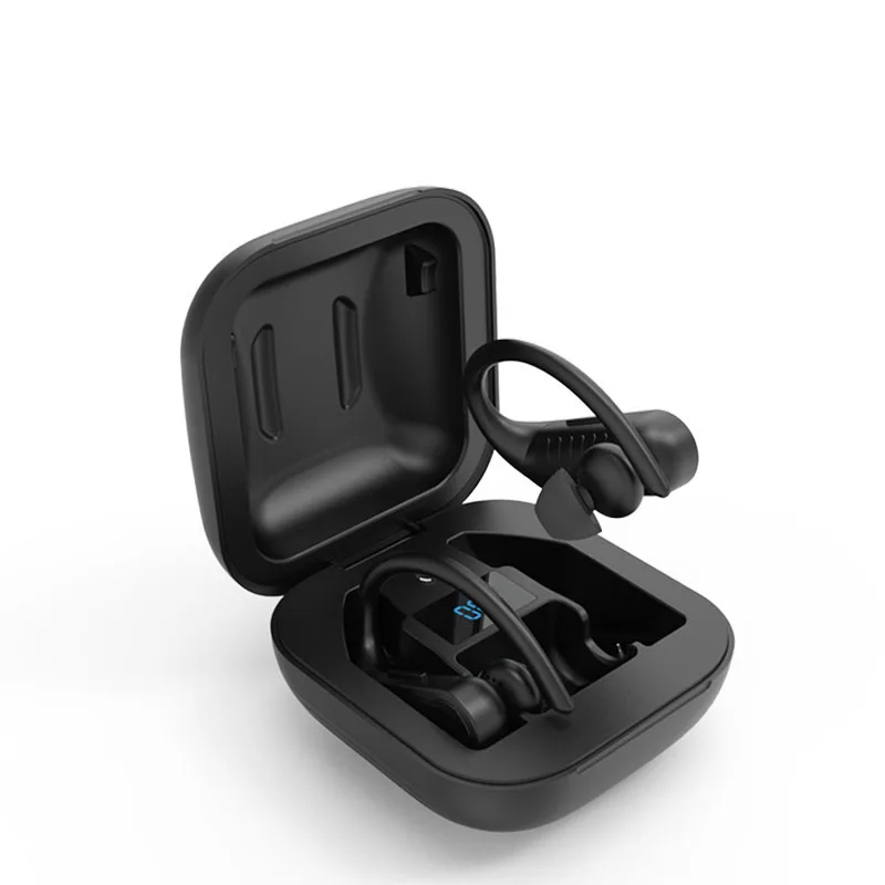 GEMINICS B1 беспроводные Bluetooth наушники со светодиодным дисплеем спортивные V5.0