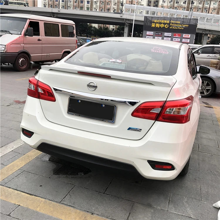 Спойлер для Sentra SYLPHY 2012-2019 RS YD ABS Материал заднее крыло автомобиля праймер цвет