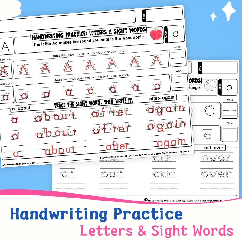 132 шт./компл. учебный Алфавит рукописного письма 220 зрение слова письмо Раннее