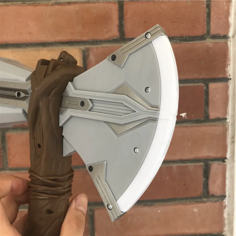 Thor Axe Hammer Stormbreaker звуковое освещение флэш-оружие для косплея роль в фильме детские игрушки Тор громовой Молот гравитационная индукция