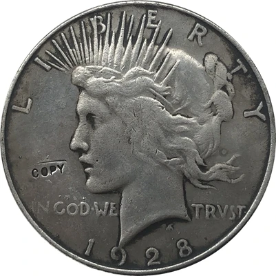 

Копия монеты доллара мира 1928