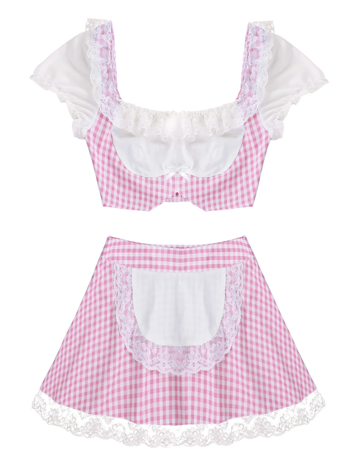 Женская симпатичная школьная форма в шотландском стиле сексуальное озорное