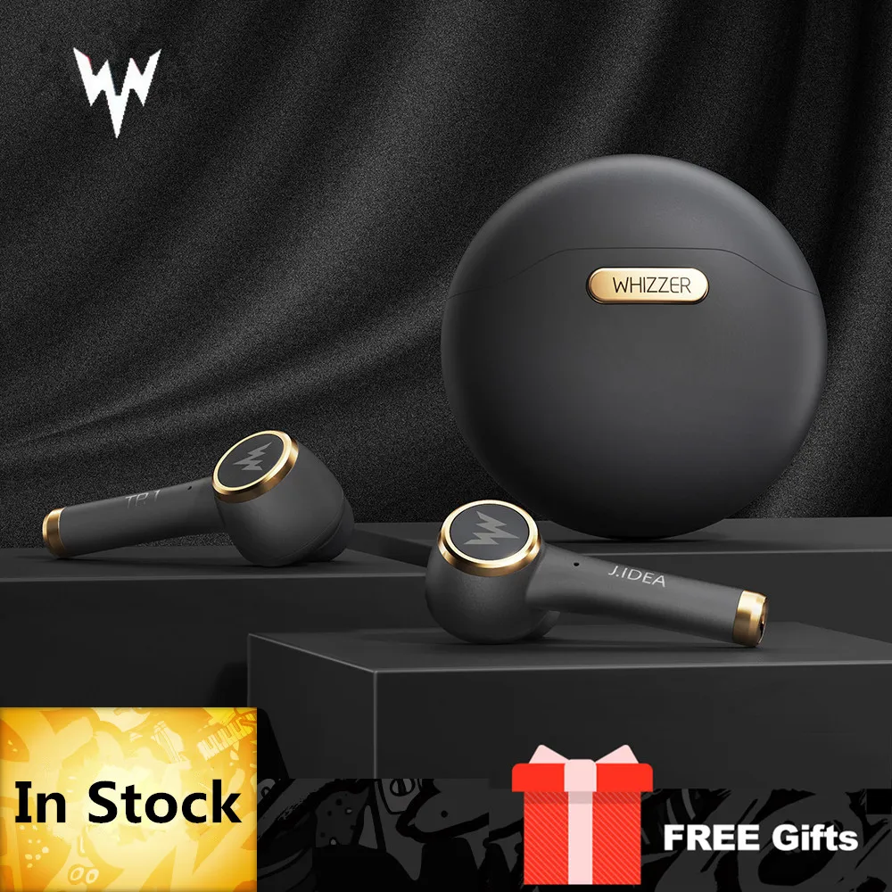 Беспроводные bluetooth наушники Whizzer TP1 V5.0 TWS с сенсорным управлением Hi-Fi 3D