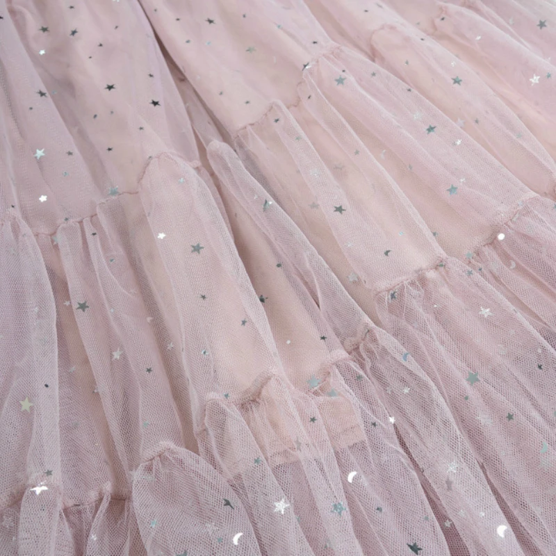 Юбка пачка с блестками в стиле бохо|Женские юбки| |