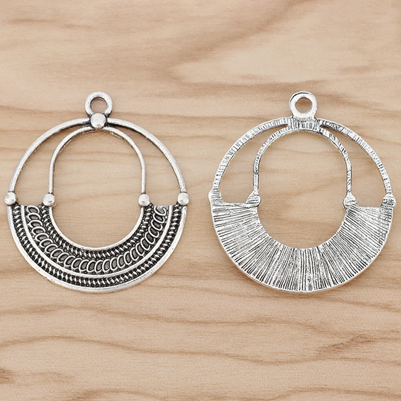 10 шт. подвески в богемном стиле для сережек ювелирных изделий 45x41 мм|Шармы| |