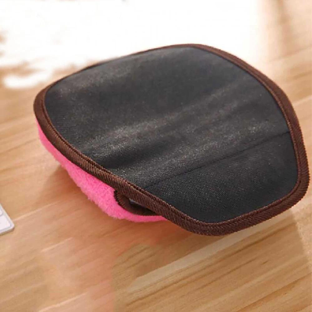 

Pink USB Heated Mouse Pad Thick Winter Warm Mouse Pad with Wrist Guard Warm Mouse Mat Household Supplies