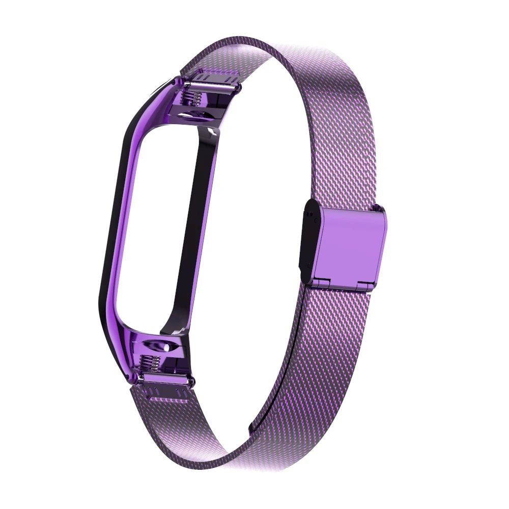 Металлический ремешок для mi Band 4 3, умный браслет, браслет из нержавеющей стали для Xiaomi mi band 4 NFC Global, умные часы для женщин и мужчин