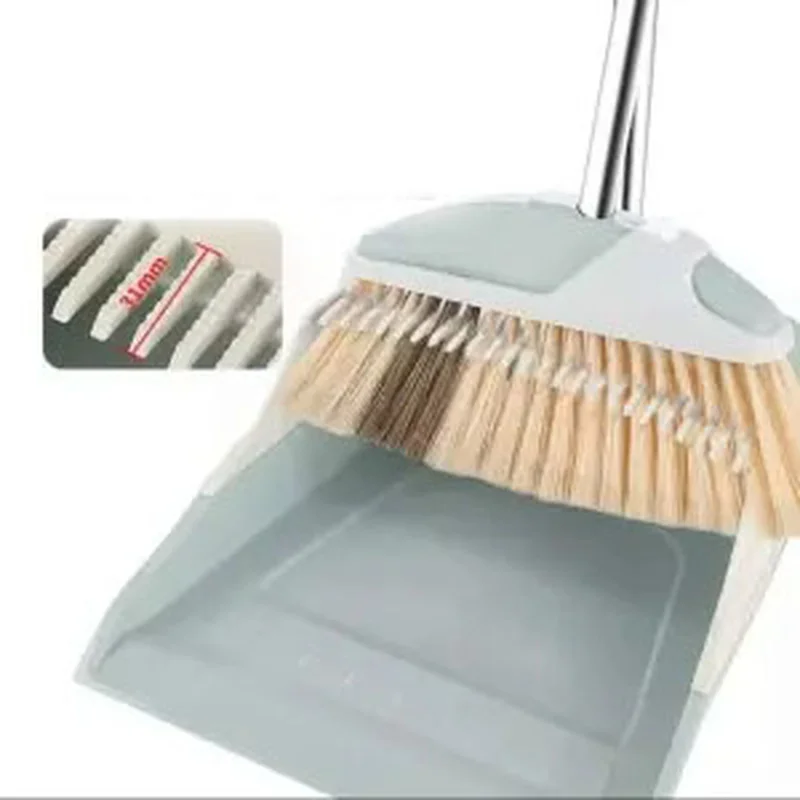 

Набор метлы и пылесборника, Комплект из 3-х предметов, мягкая щетка с одним ворсом, домашняя комбинированная кухонная утюжок