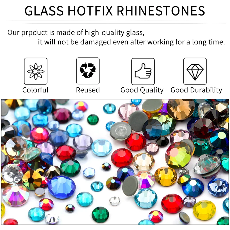 Разноцветные голубые стразы-капри с горячей фиксацией стразы со стразами желтые