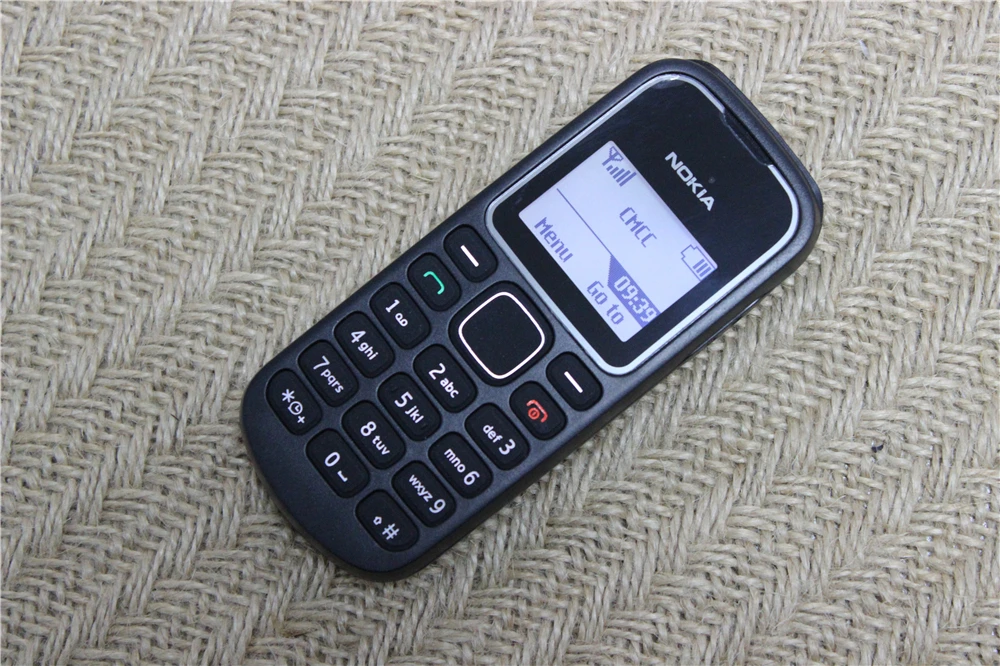 Оригинальный разблокированный мобильный телефон Nokia 1280 GSM б/у 800 мАч старый |