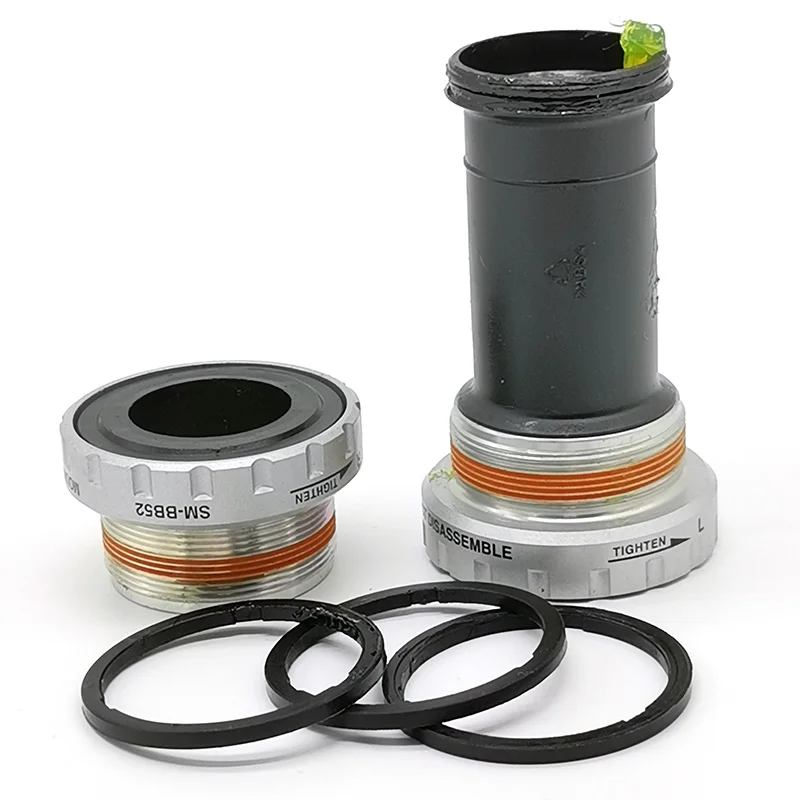 Shimano Deore MTB велосипеда каретка SM BB52 68/73 мм Hollowtech II BB велосипед Запчасти|Каретки| |