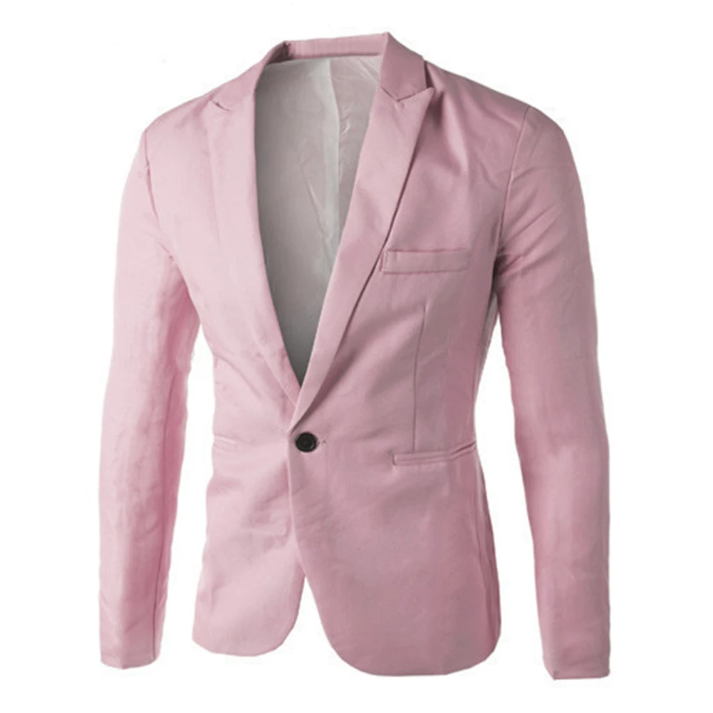 

Autumn Men's Blazer Suit 8 colors male Blazer Suits business Jackets Coat Fashionable white/black/grey M-3XXXL