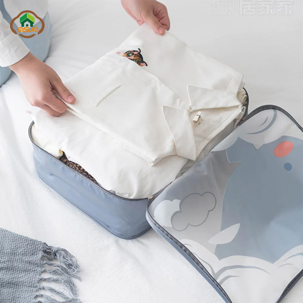 Дорожные сумки для хранения MSJO портативные водонепроницаемые одежды обуви