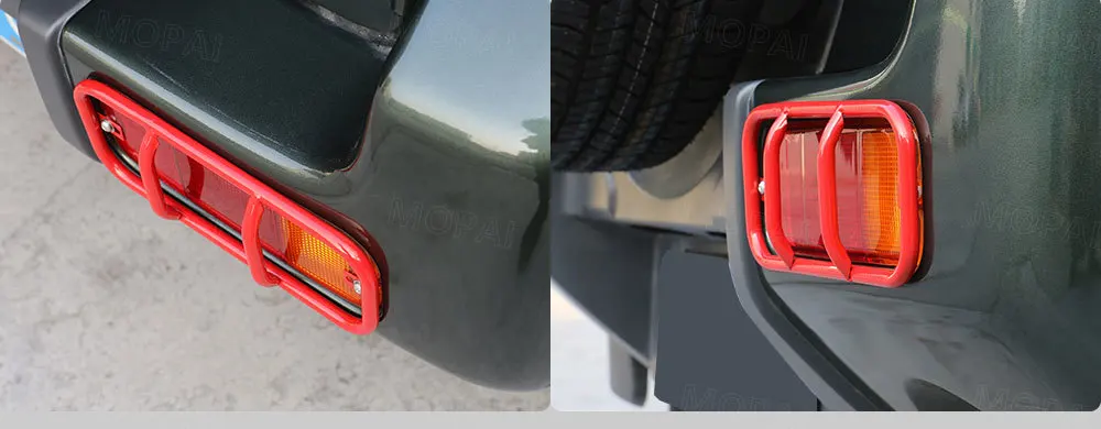 MOPAI автомобильный фонарь для Suzuki jimny 2007 вверх металлический задний бампер задний противотуманный светильник крышка лампы Защита для Suzuki аксессуары для jimny