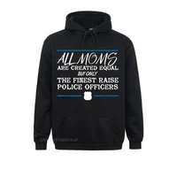 police mom t shirt thin blue line law enforcement hoodies sportswears labor day new design long sleeve women sweatshirts funny
