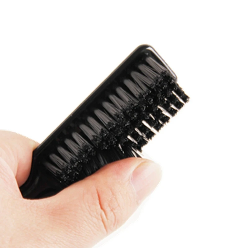 

4Pcs Beard Brush Men's Shaving Brush Old-Fashioned Facial Clean Comb Hair Massage Tool