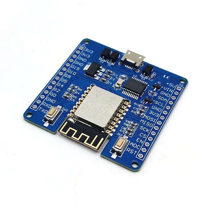 Микропитон Программирование ESP8266 макетная плата USB вход CH340 серийный чип