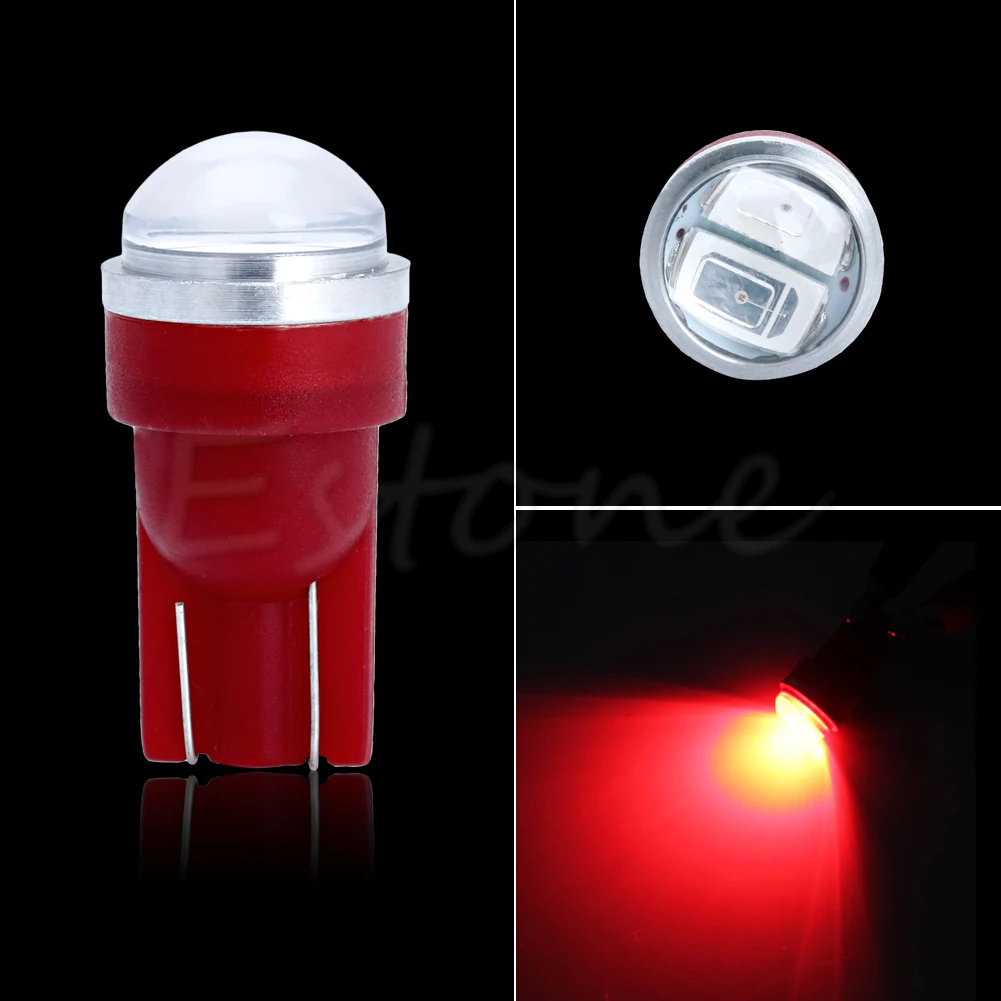 

1X T10 168 W5W 194 5730 2-LED SMD Rear Side Signal Lights Lamp Bulb 12V Yellow