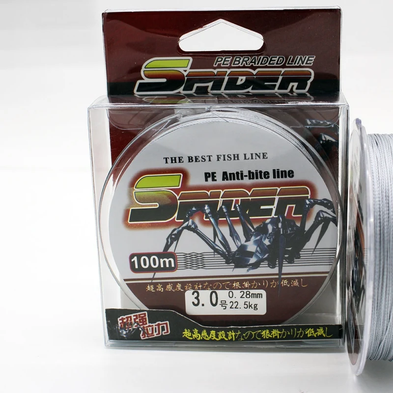 

100m PE Fishing Line Leader Line Super Strong Monofilament Quality Material Saltwater Carp Fishing Stream Ocean Rock Beach
