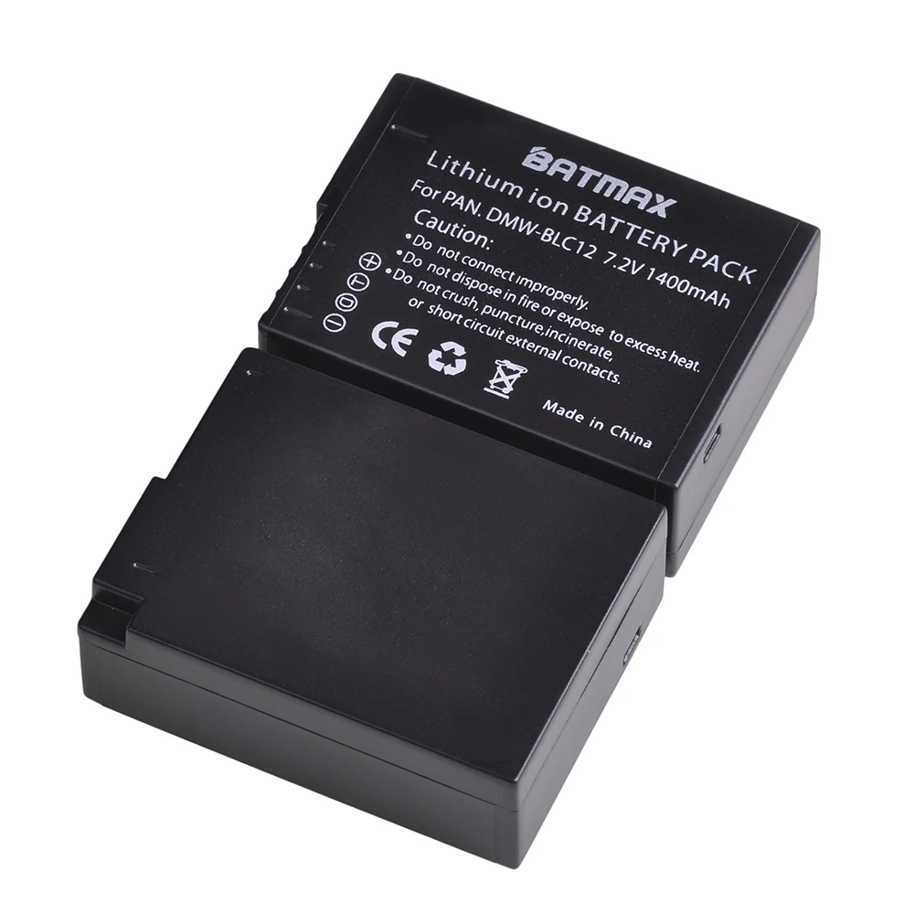 Batmax DMW-BLC12 DMW BLC12E BLC12PP батарея+ светодиодный USB двойной зарядное устройство для Panasonic Lumix FZ1000, FZ200, FZ300, G5, G6, G7, GH2, DMC-GX8