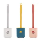 Щетка для унитаза, силиконовая Щетка Для Чистки унитаза без мертвых концов