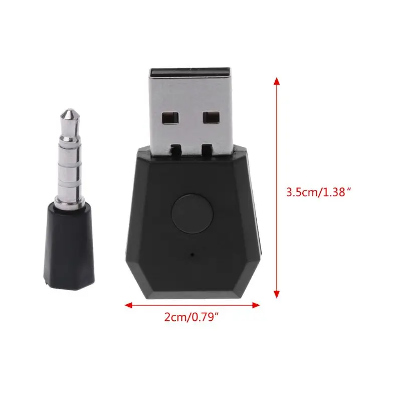 USB адаптер Bluetooth передатчик для PS4 Playstation 4 0 гарнитуры приемник наушников ключ