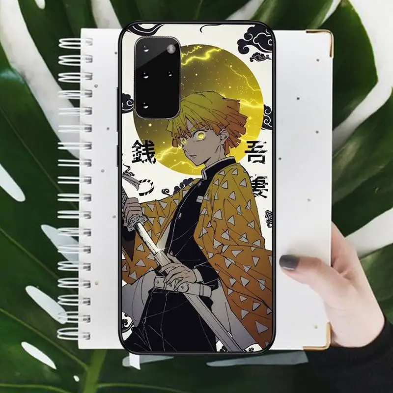 

Kurama Demon Slayer Hot Anime Phone Case For Samsung galaxy S 9 10 20 A 10 21 30 31 40 50 51 71 s note 20 j 4 2018 plus