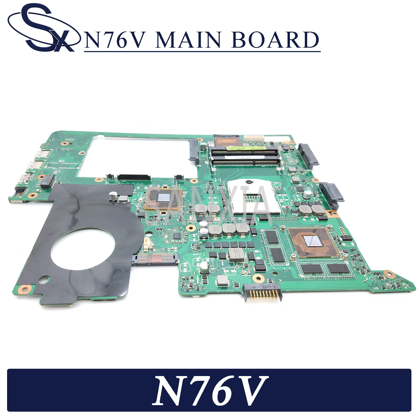 Материнская плата KEFU N76V для ноутбука ASUS N76VZ N76VJ N76VM N76VB оригинальная материнская HM76