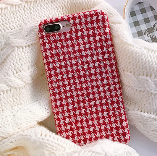 N15 Wixcen осенний теплый серый плед плюшевый простой тканевый чехол для телефона для Iphone 11 Pro Max 7 8 6s Xr Xs Plus мягкая задняя крышка из ТПУ - Цвет: N15