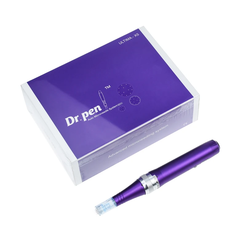 Dr pen Ultima X5 с 5 шт. картриджей Высококачественная ручка для ухода за кожей лица