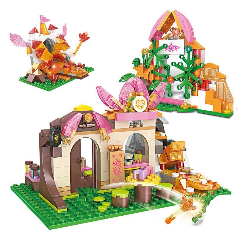 

City Girl series romantic Yunxiao castle model educational assembly Building Block set DIY brick toys for children birthday gift