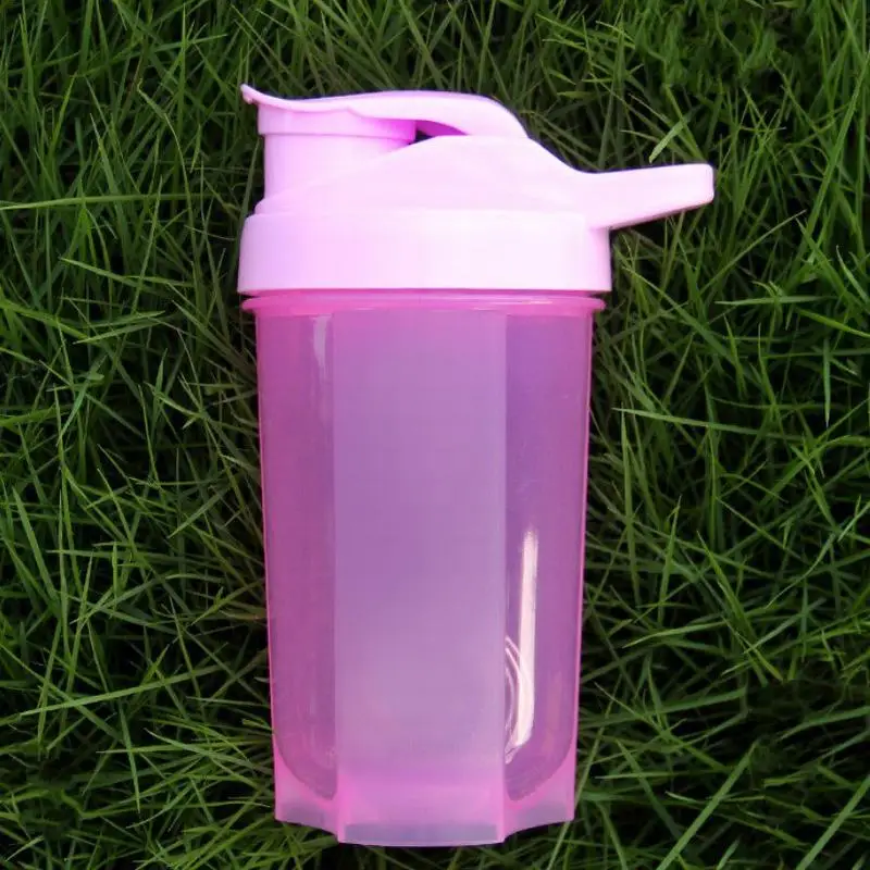 Шейкер пластиковый спортивный с толстой ручкой 500 мл | Дом и сад