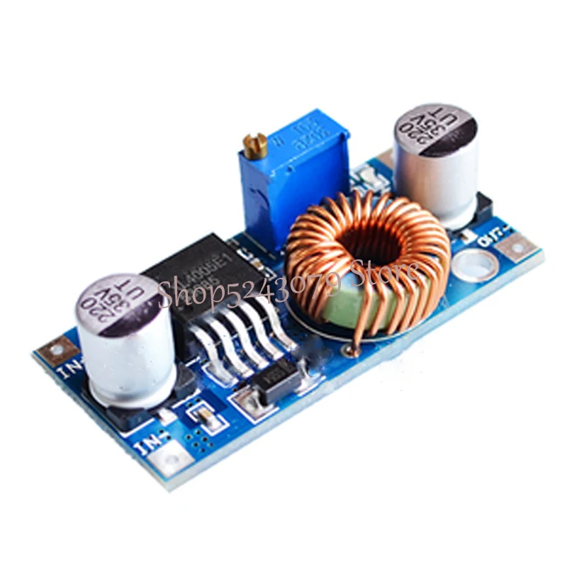 XL4005 DSN5000 Beyond LM2596 DC-DC Регулируемый понижающий модуль питания 5A 75 Вт большой ток