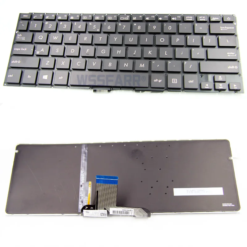 Новая клавиатура для ноутбука Asus ZenBook UX310 UX310UA UX310UQ U4000 U4000U U4000UQ US черная подсветка |