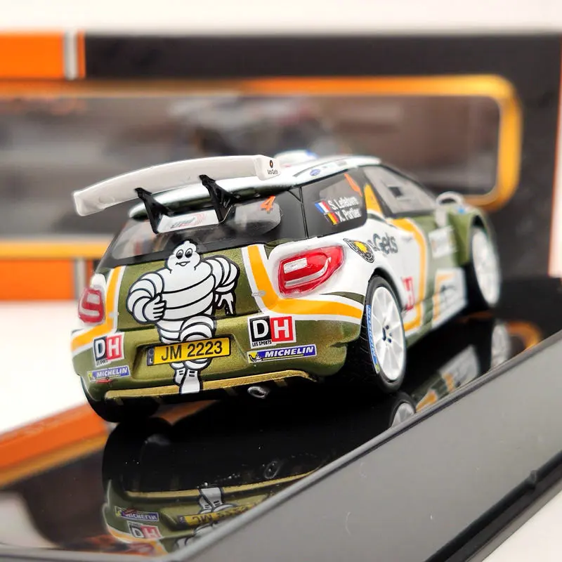 IXO 1:43 для Citroen DS3 R5 #4 Rallye Du Condroz Huy 2016 RAM653 литая под давлением модель автомобиля