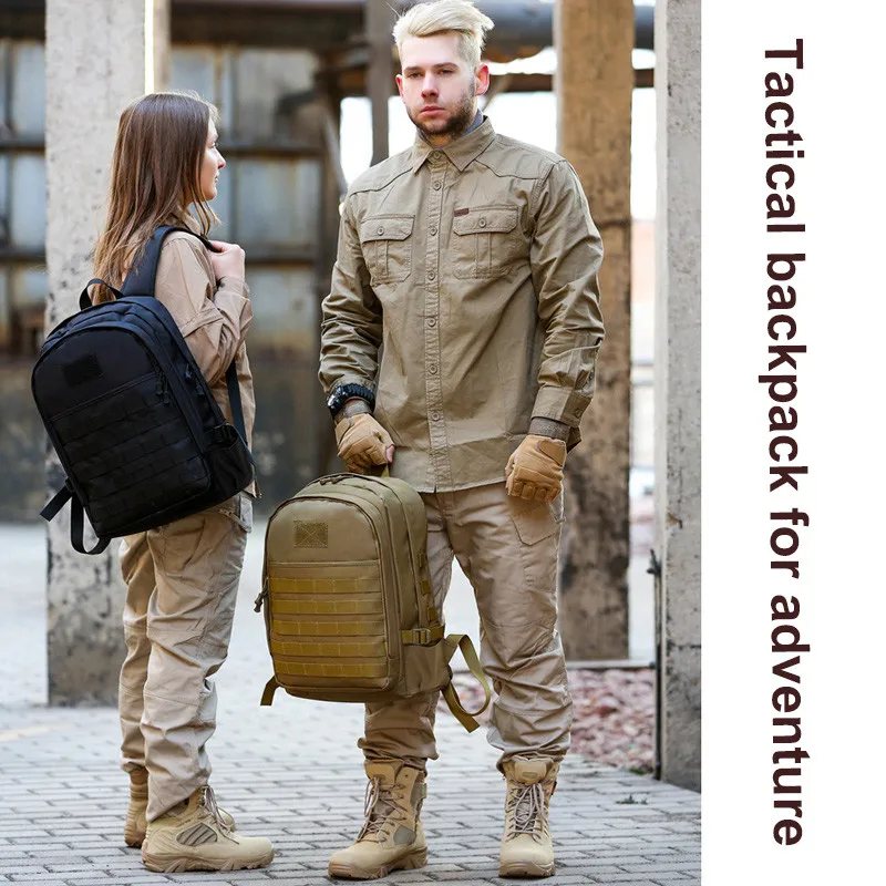 

Tactical Military 3 Hunting Backpack Mountaineering Camping 45L Hiking MOLLE Travel Bags Men For Day Daypack EDC Army Assault Ta