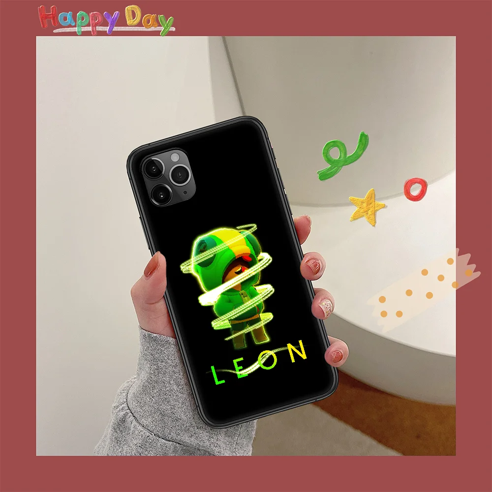 

Stars Game Leon Crow Phone Case For Iphone 11 12 Mini PRO XR X XS MAX 6 6s 7 8 Plus 4 5 5s SE 2020 black Shell Silicone Back