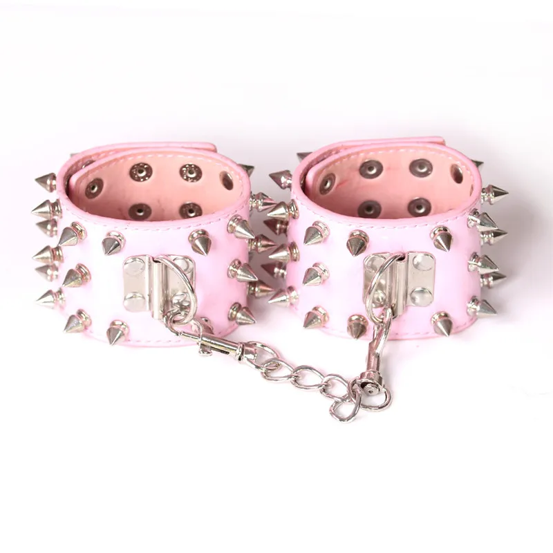 В стиле панк секс игры для взрослых удовольствие заклепки кожаный ошейник с
