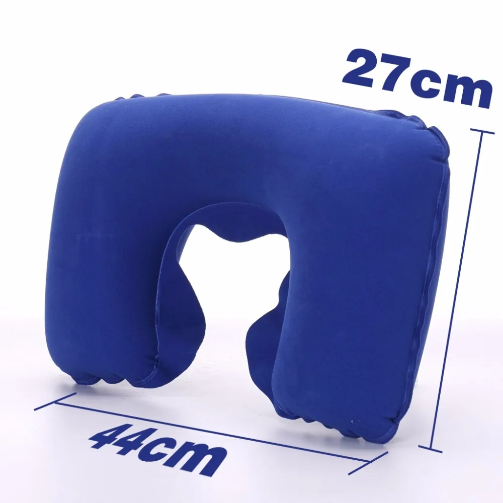 U образная надувная подушка для путешествий Защита окружающей среды ПВХ