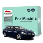 Комплект светодиодного освещения для салона Nissan Maxima 1989-2014, купольная лампа для чтения карт, CAN-шина, без ошибок, автомобильные аксессуары